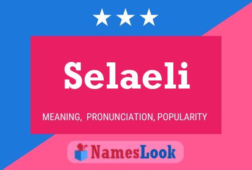 ملصق اسم Selaeli