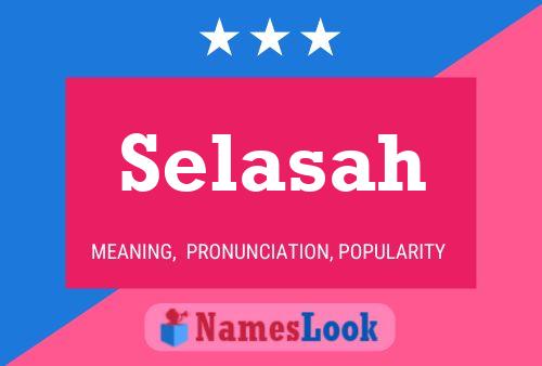 ملصق اسم Selasah