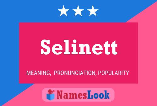 ملصق اسم Selinett