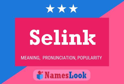 ملصق اسم Selink