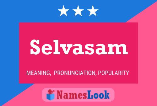 ملصق اسم Selvasam