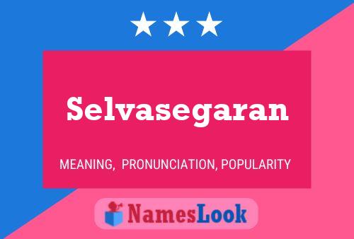 ملصق اسم Selvasegaran