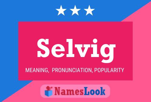 ملصق اسم Selvig