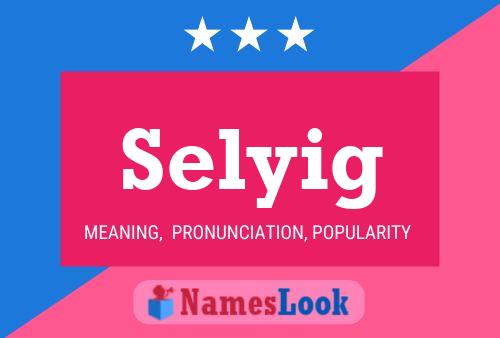 ملصق اسم Selyig