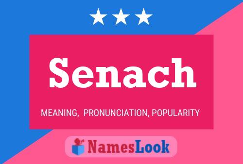 ملصق اسم Senach