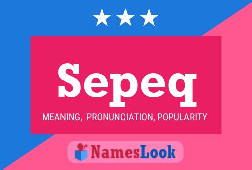 ملصق اسم Sepeq