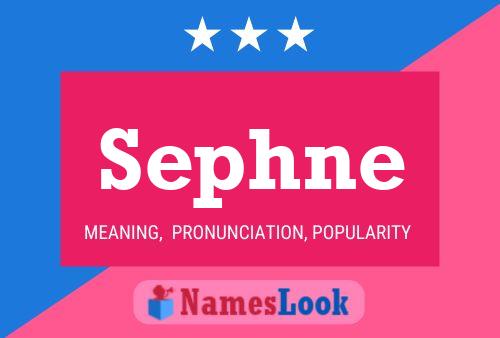 ملصق اسم Sephne