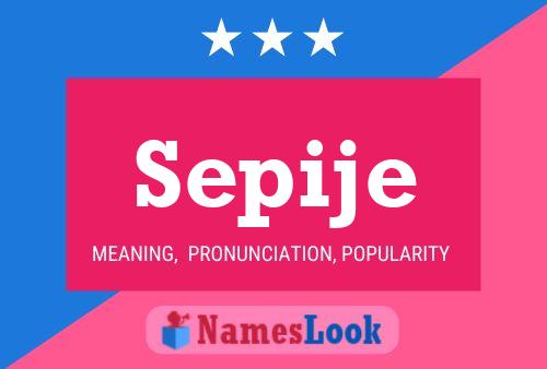 ملصق اسم Sepije