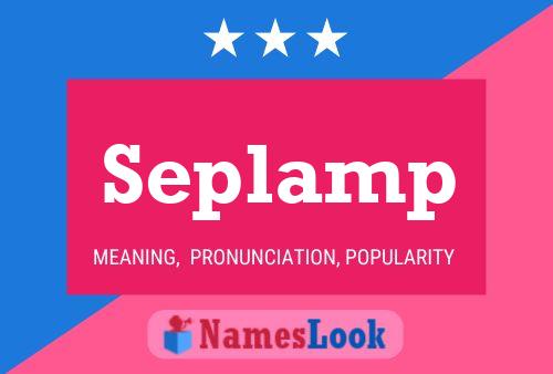 ملصق اسم Seplamp