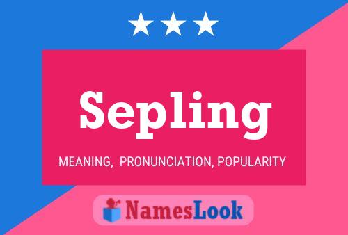 ملصق اسم Sepling