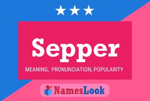 ملصق اسم Sepper