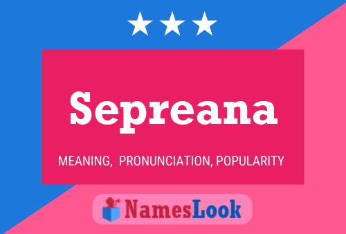 ملصق اسم Sepreana