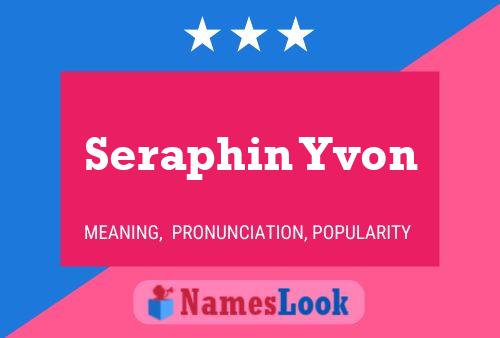 ملصق اسم Seraphin Yvon