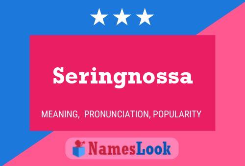 ملصق اسم Seringnossa