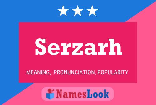 ملصق اسم Serzarh