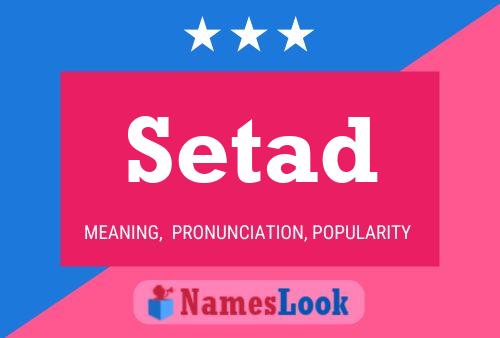 ملصق اسم Setad