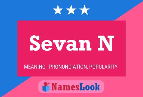 ملصق اسم Sevan N