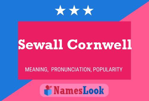 ملصق اسم Sewall Cornwell