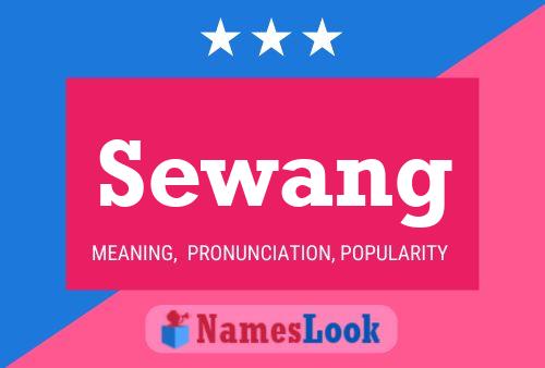 ملصق اسم Sewang