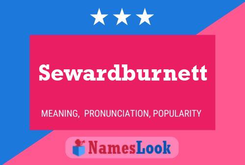 ملصق اسم Sewardburnett