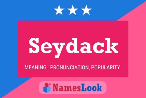 ملصق اسم Seydack