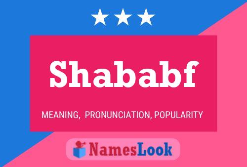 ملصق اسم Shababf