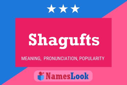 ملصق اسم Shagufts