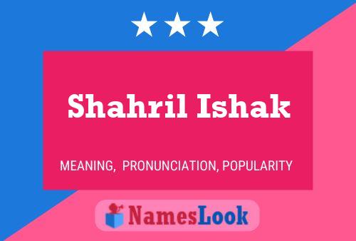 ملصق اسم Shahril Ishak