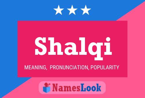 ملصق اسم Shalqi