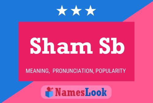 ملصق اسم Sham Sb