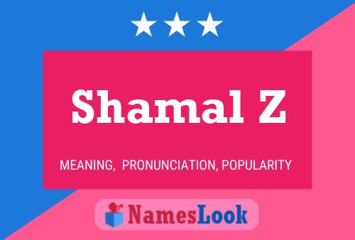 ملصق اسم Shamal Z