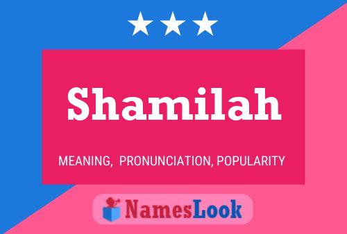 ملصق اسم Shamilah