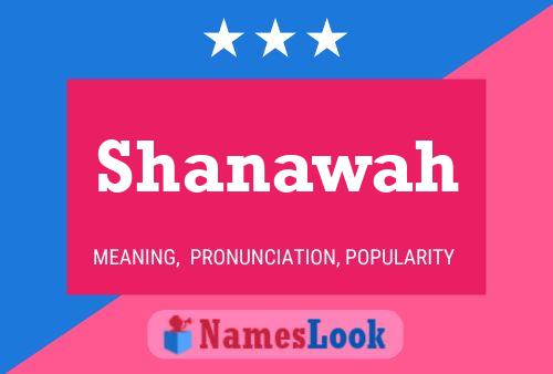 ملصق اسم Shanawah