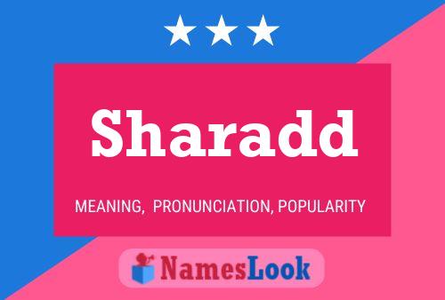 ملصق اسم Sharadd