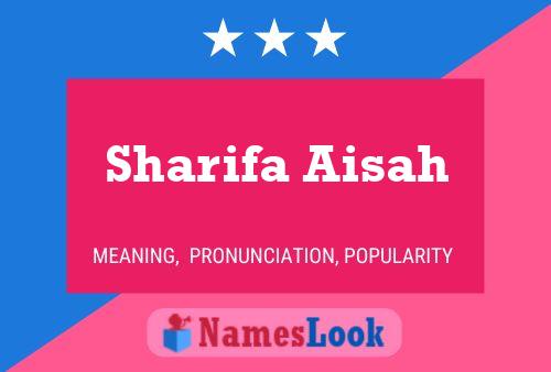 ملصق اسم Sharifa Aisah