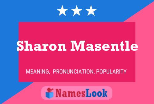 ملصق اسم Sharon Masentle