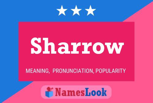 ملصق اسم Sharrow