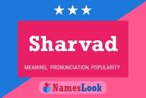 ملصق اسم Sharvad