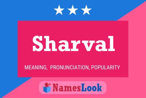 ملصق اسم Sharval