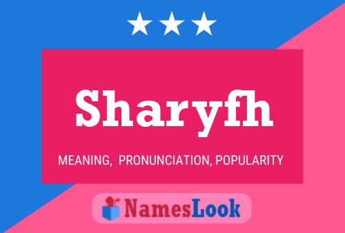 ملصق اسم Sharyfh