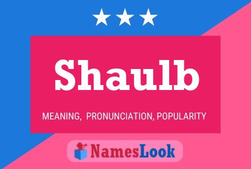 ملصق اسم Shaulb