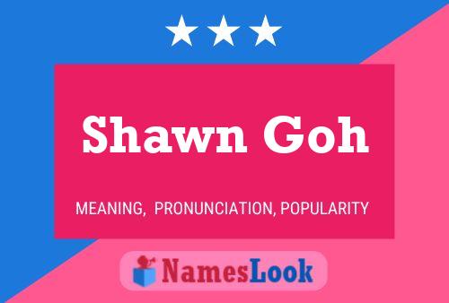 ملصق اسم Shawn Goh