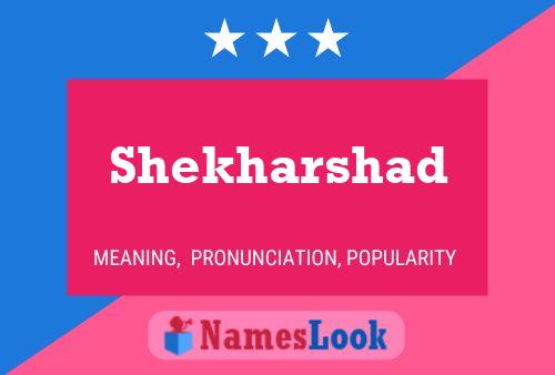 ملصق اسم Shekharshad