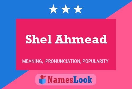 ملصق اسم Shel Ahmead