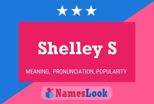 ملصق اسم Shelley S