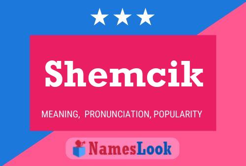 ملصق اسم Shemcik