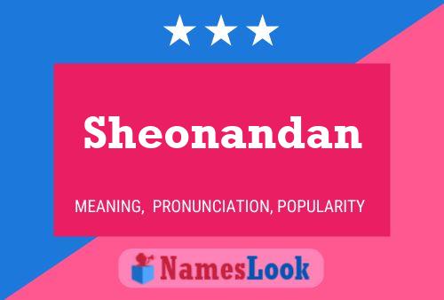 ملصق اسم Sheonandan