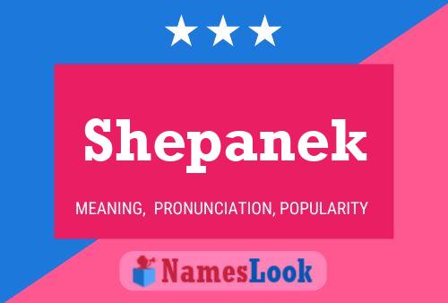 ملصق اسم Shepanek