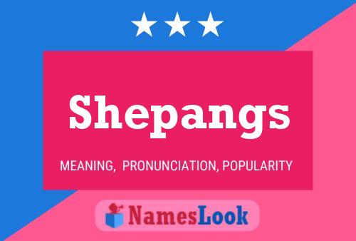 ملصق اسم Shepangs