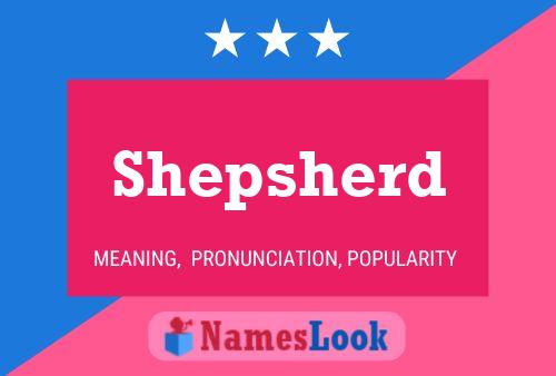 ملصق اسم Shepsherd